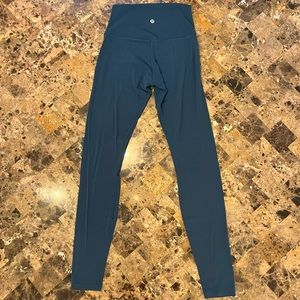 Navy/Teal Lululemon Align Leggings Size 4!